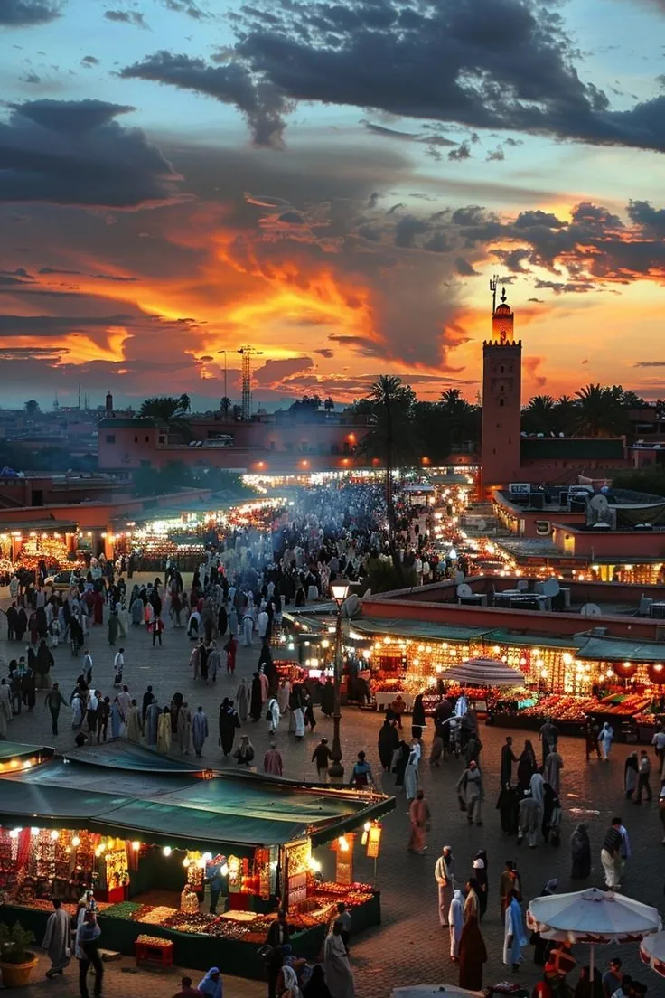 Jemaa El-Fna Square in Marrakech